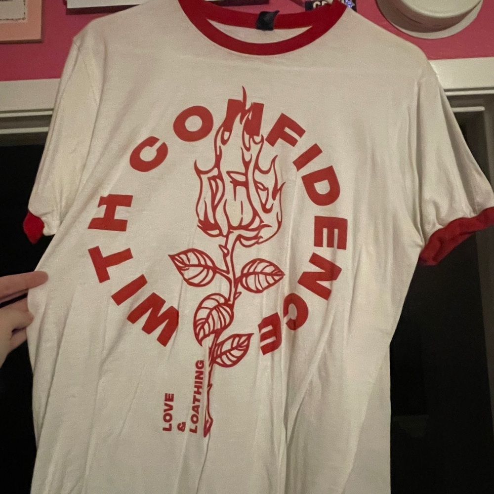 With Confidence band shirt
